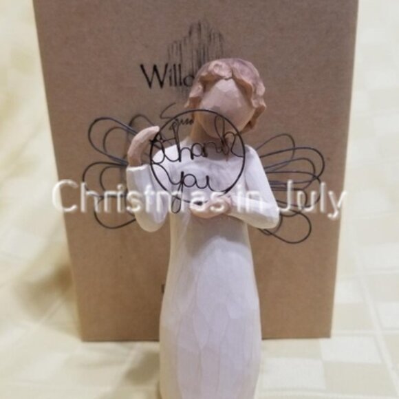 Willow Tree Susan Lordi Just for You with Sincere Thanks Angel #26166 - Picture 3 of 3